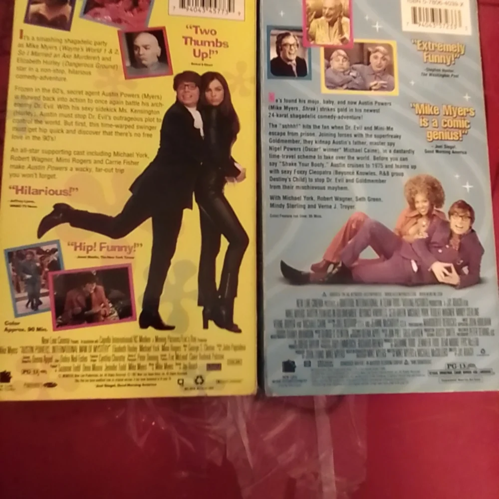 2 Austin Powers VCR Tapes. - Picture 8 of 8